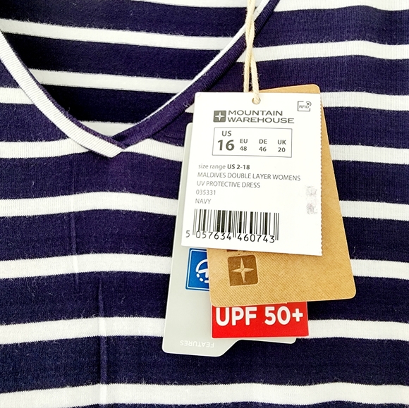 Mountain Wearhouse double layer UV protective Maternity dress size 16 - Picture 7 of 7